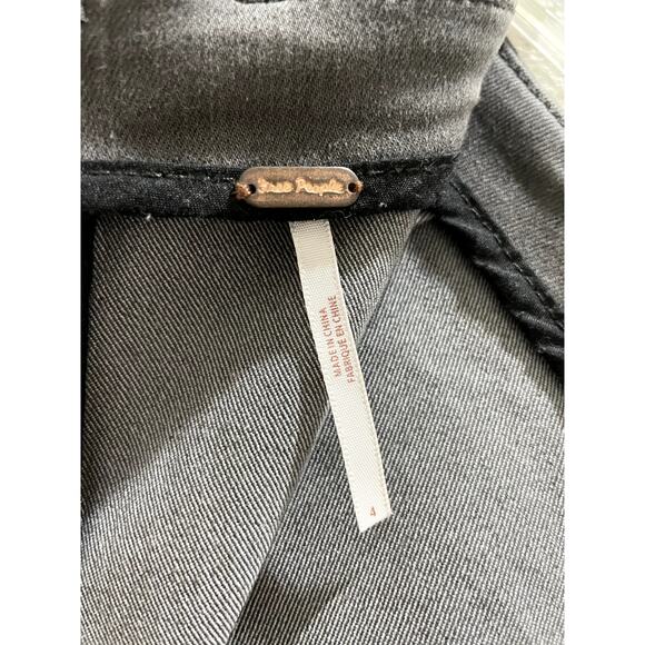 FREE PEOPLE Skirt Size 4 Gray - Picture 4 of 6